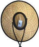 Headchange Straw Lifeguard Hat 5" Brim Mexican Palm
