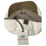 Vintage Stetson Ivy Cap Linen Cotton Blend Modern Cut Newsboy Flat Hat