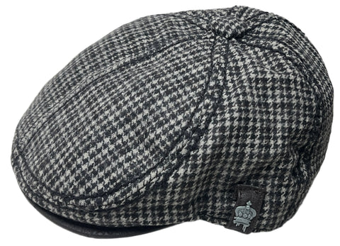 Vintage Christys' Crown Ivy Cap Euro Cut 8 Apple Jack Newsboy Scally Hat