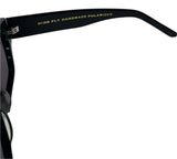 Rare Vintage Black Flys Boss Fly Polarized Wayfarer Sunglasses Black