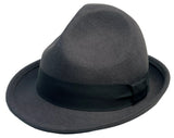 Brooklyn Hat Co Super Pinched Wool Fedora Ranger Style Hat