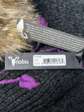 Vintage Nobis Ms Eve Knit Beanie Faux Fux Ear Flap Aviator Hat