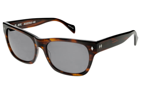 Tres Noir Eyewear Co. El Jefe X-Large Wayfarer Sunglasses