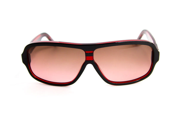 Initium Eyewear London Calling: Occhiali Da Sole Unisex Neri Con Lenti Blu Gradient - Foto 2