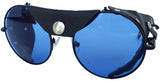 Road Vision Round Lens Motorcycle Sunglasses Steampunk Cycling Burning