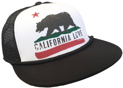 Brooklyn Hat Co California Love Flat Brim Snap Back