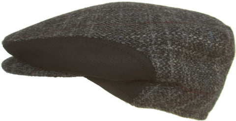 Brims Harris Tweed Wool Ivy Cap Made in Italy