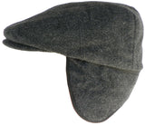 Headchange Made in USA Ear Flap Ivy Newsboy Cap