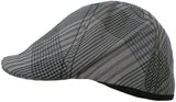 Dickies Plaid Reversible 6 Panel Cap 100% Cotton Duckbill Scally Pub Hat Newsboy