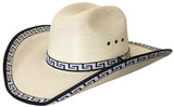 Premium Sahuayo Mexican Palm Straw Vaquero Cowboy Hat