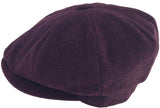 Broner Wool 8 Panel Newsboy Cap Apple Jack Gatsby Hat