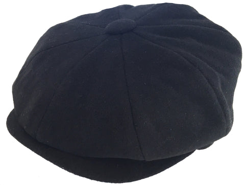 Broner Wool 8 Panel Newsboy Cap Apple Jack Gatsby Hat