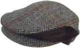Brims Harris Tweed Wool Ivy Cap Made in Italy