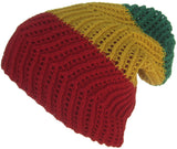 Ribbed Slouch Knit Beanie Reverse-able Oversize Cap