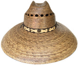 Mexican Palm 5" Wide Brim Lifeguard Hat Biggs Crown