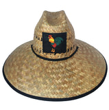 Headchange Straw Lifeguard Hat El Gallo Mexican Palm