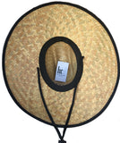 Headchange Straw Lifeguard Hat California Bear Mexican Palm