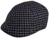 Headchange Econo Hounds Tooth Wool Blend 6 Panel Ivy Cap Duck Bill Scally