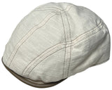 Vintage Stetson Ivy Cap Linen Cotton Blend Modern Cut Newsboy Flat Hat