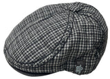 Vintage Christys' Crown Ivy Cap Euro Cut 8 Apple Jack Newsboy Scally Hat