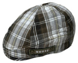 Vintage A Kurtz Phillip Plaid Cotton Ivy Cap Modified Scally 6 Panel Hat