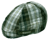Vintage A Kurtz Phillip Plaid Cotton Ivy Cap Modified Scally 6 Panel Hat