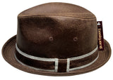 Vintage Basiquenti Stingy Up Brim Fedora