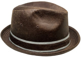 Vintage Basiquenti Stingy Up Brim Fedora