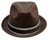 Vintage Basiquenti Stingy Up Brim Fedora