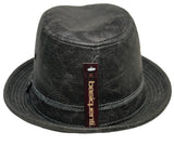 Vintage Basiquenti Stingy Up Brim Fedora in Grey
