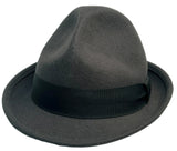 Brooklyn Hat Co Super Pinched Wool Fedora Ranger Style Hat
