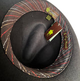 Vintage Christys' Crown Crease Top Wool Felt Fedora Brown