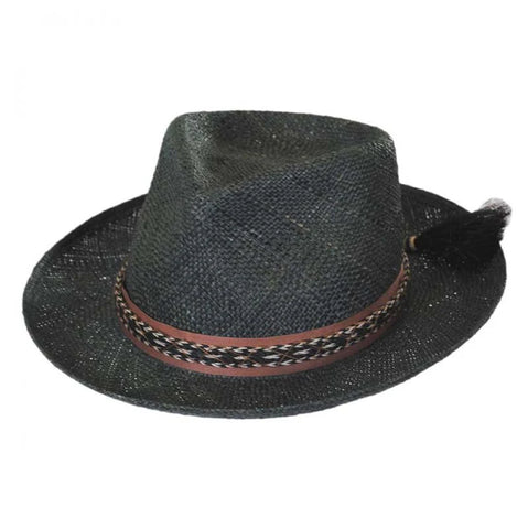 Vintage Brooklyn Hat Co Bao Straw Fedora