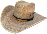 Mexican Moreno Palm Biggs Crown Cowboy Hat