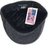 Headchange Made in USA Wool Blend Ivy Newsboy Cap