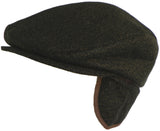 Broner Classic Herringbone Ivy Cap Winter Hat with Ear Flaps