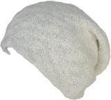 Popcorn Texture Slouch Knit Beanie Reverse-able Oversize Cap