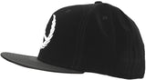 Hippy Thug Suave Black Velvet Flat Brim Baseball Hat