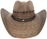 Mexican Moreno Palm C Crown Cowboy Hat Big Brim