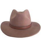 Brooklyn Hat Co Wide Brim Fedora Wool Felt Safari Style Hat