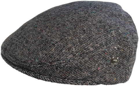 Headchange Made in USA Speckled Tweed Wool Ivy Newsboy Cap